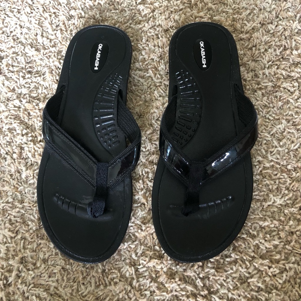 Brand new women’s black sandals